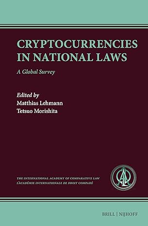 Cryptocurrencies in national laws : a global survey