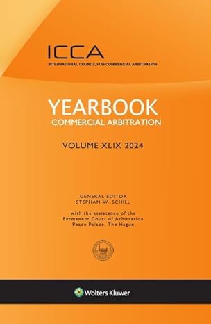 Yearbook commercial arbitration. 2024, volume 49