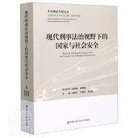 现代刑事法治视野下的国家与社会安全 = National and social security from the perspective of modern criminal law