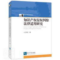 知识产权侵权纠纷法律适用研究 = Study on legal application of intellectual property infringement disputes