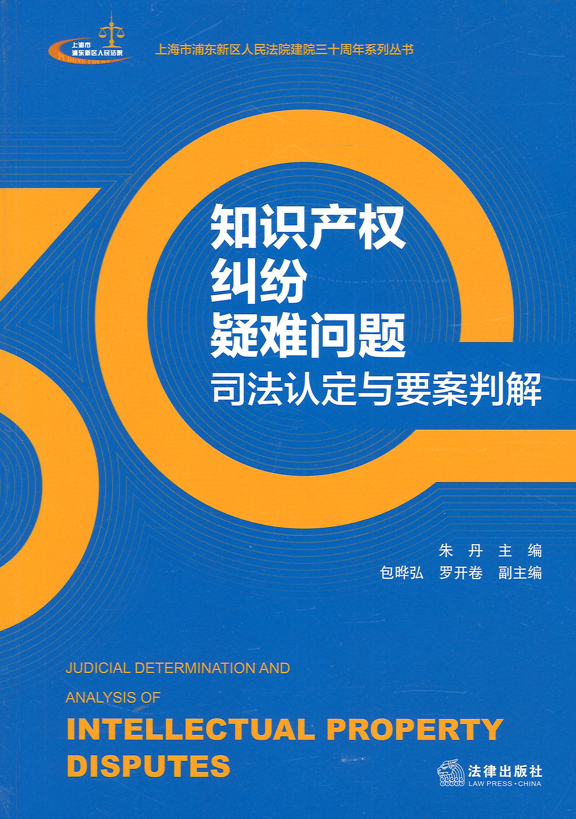 知识产权纠纷疑难问题司法认定与要案判解 = Judicial determination and analysis of intellectual property disputes