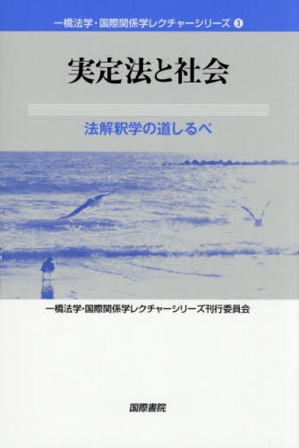 実定法と社会 : 法解釈学の道しるべ = Positive law and society : a signpost to jurisprudence
