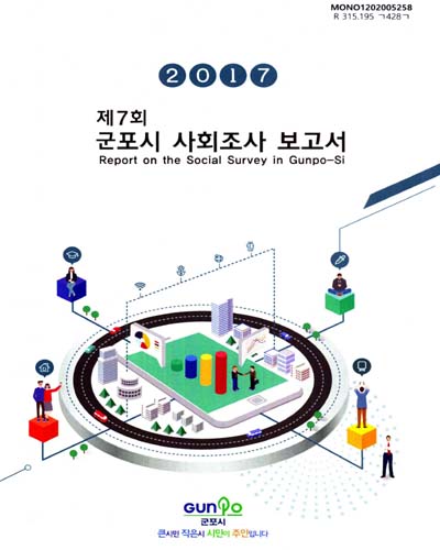 군포시 사회조사 보고서 = Report on the social survey in Gunpo-si. 2017(제7회)