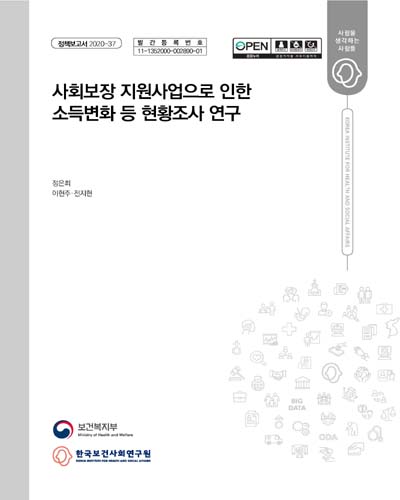 사회보장 지원사업으로 인한 소득변화 등 현황조사 연구