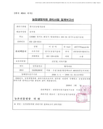 선인장, 다육식물 자원 [전자자료]