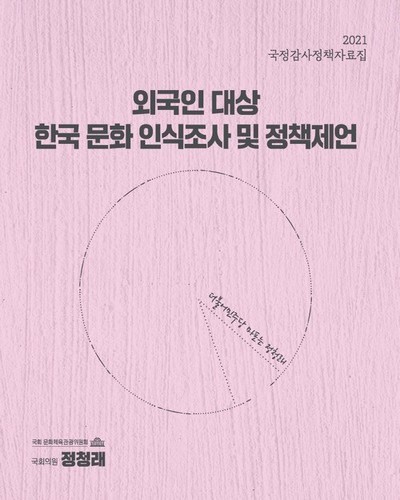 외국인 대상 한국 문화 인식조사 및 정책제언