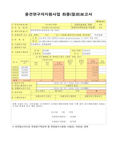 당뇨병성 콩팥 질환에서 matrix metalloproteinase-2 아형의 역할 규명 [전자자료]