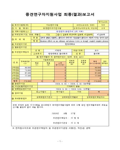 강하게 결합된 컴플렉스 플라즈마 내에서의 이온충돌과 플라즈마 파동에 미치는 양자적 효과 [전자자료]