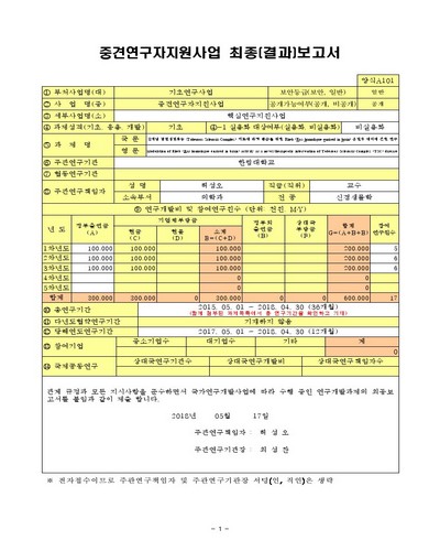 신개념 결절성경화증 (Tuberous Sclerosis Complex) 치료제 타겟 발굴을 위한 Rheb (Ras homologue enriced in brain) 유전자 제어에 관한 연구 [전자자료]