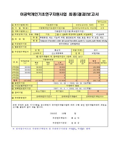 복합분말 제조 기술에 의한 열전반도체 재료 효율 향상 및 모듈 제조 [전자자료]