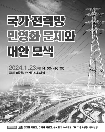 국가 전력망 민영화 문제와 대안 모색 [전자자료]