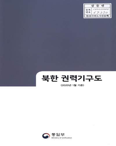 북한 권력기구도 : 2020년 1월 기준