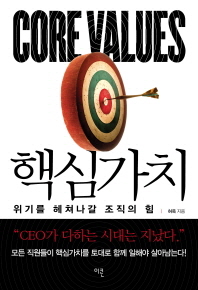 핵심가치 = Core values : 위기를 헤쳐나갈 조직의 힘