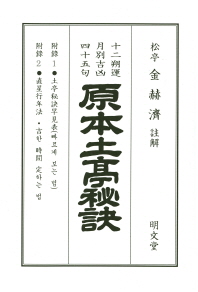 原本土亭秘訣 : 十二朔運 月別吉凶 四十五句