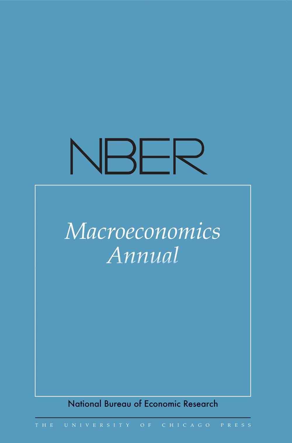 NBER macroeconomics annual. 2016