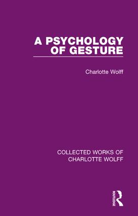 A psychology of gesture