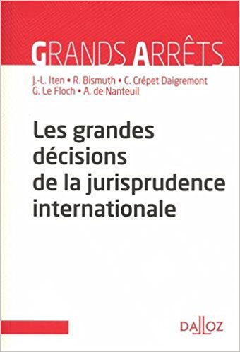 Les grandes décisions de la jurisprudence internationale / Jean-Louis Iten [and four others].