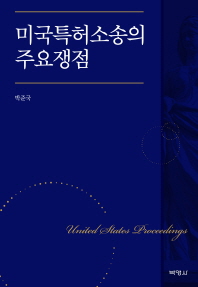 미국특허소송의 주요쟁점