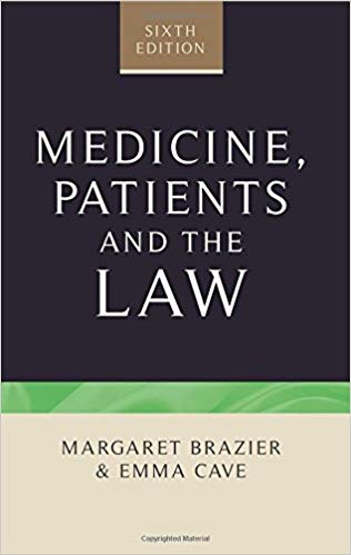 Medicine, patients and the law