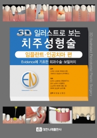 3D 일러스트로 보는 치주성형술 = 3D-Illustrated periodontal plastic surgery : evidence에 기초한 외과수술·보철처치. 임플란트·인공치아 편