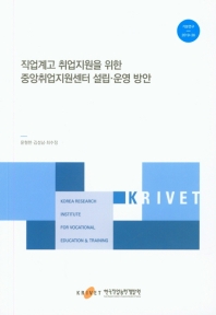직업계고 취업지원을 위한 중앙취업지원센터 설립·운영 방안