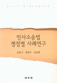민사소송법 쟁점별 사례연구 = Civil procedure