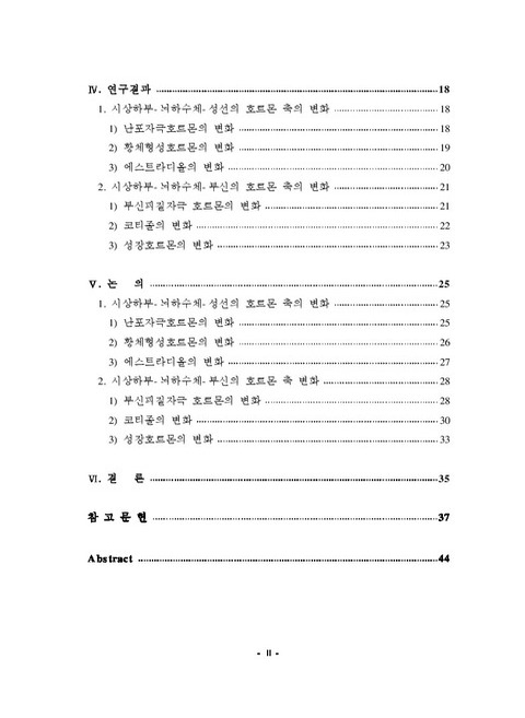 남자선수의 마라톤 완주 후 성선 및 부신 축 호르몬의 변화 | 국회도서관 국회전자도서관
