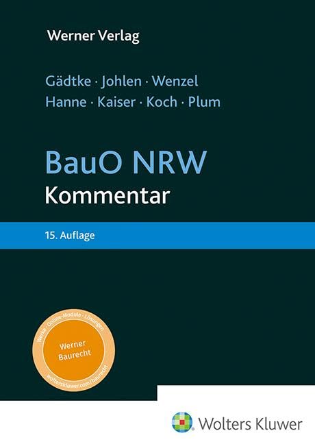 BauO NRW : Kommentar