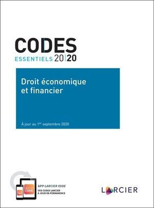 Droit économique et financier.