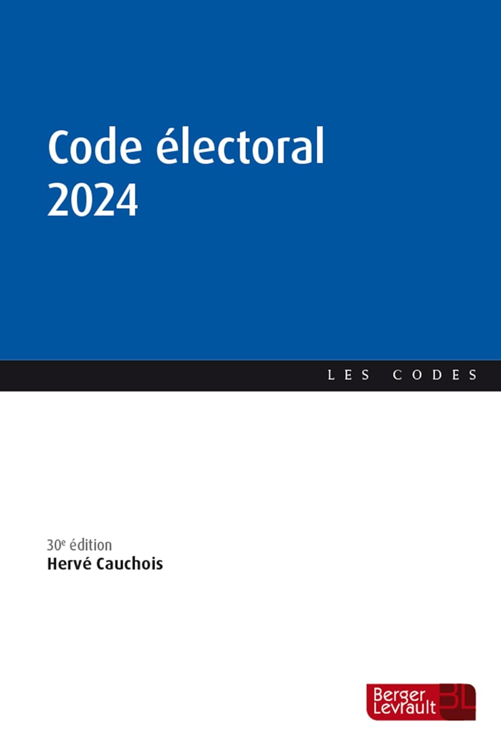 Code électoral. 2024