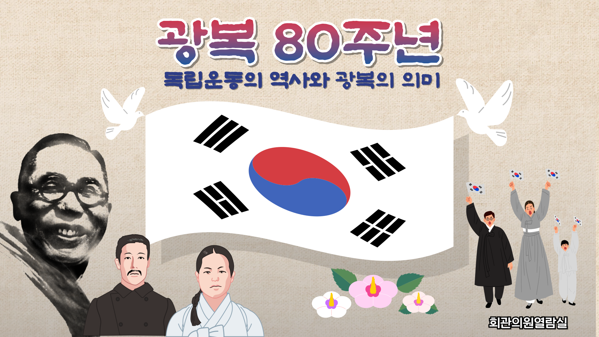 광복 80년 : 독립운동의 역사와 광복의 의미