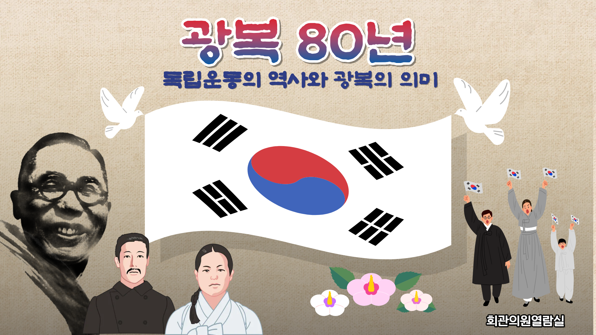 광복 80년 : 독립운동의 역사와 광복의 의미